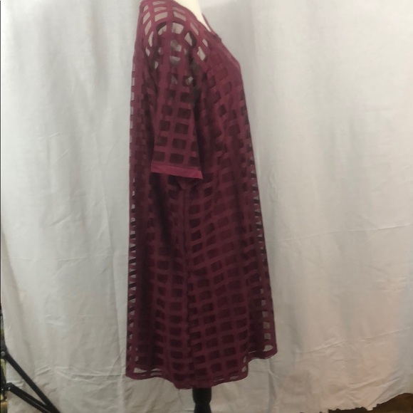 ASOS Curve Maroon Dress - Picture 4 of 5